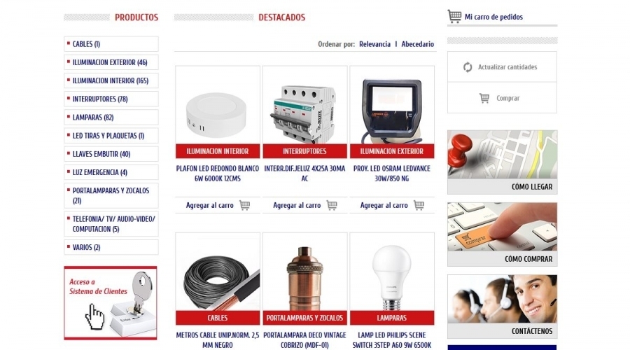 Sistema de catálogo de productos